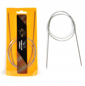 Спицы для вязания круговые на тросике Maxwell D=1,5мм, 100см, металл