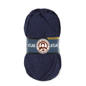 Atlas (100% акрил) 100гр. 130м. №019 Темно синий