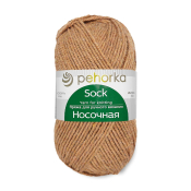 Носочная (50% шерсть + 50% акрил) 100гр. 200м №194 рыжик