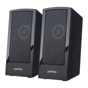 Колонки PERFEO PF-4426 Calibr, 2x3W, USB, чёрные