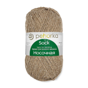 Носочная (50% шерсть + 50% акрил) 100гр. 200м №412 верблюжий