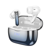Наушники HOCO EQ16 TWS Bluetooth 5.3, беспроводные, внутриканальные, шумоподавление, дисплей, синий