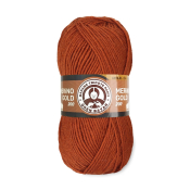 Merino Gold 200 (49% шерсть меринос + 51% акрил) 100гр. 200м. №107 Терракот