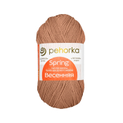 Весенняя (100% мерсеризованный хлопок) 100гр. 250м №703 корица