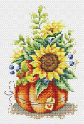 Набор для вышивания Жар-Птица "Летний подарок" М-644 (22*14см)