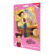 Апц-004 Картина из пайеток Царевны "Царевна Дарья"