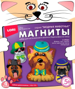 Мфг-004 Магниты из гипса "Собаки джентельмены"