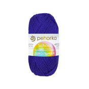 Школьная (100% акрил) 50гр. 150м №491 ультрамарин