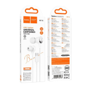 Наушники HOCO M116 Тype-С, внутриканальные, с микрофоном, белые