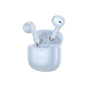 Наушники HOCO EW201 TWS Bluetooth 5.4, беспроводные, вкладыши, дисплей, мини, синие