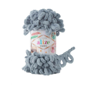 Puffy (100% микрополиэстер) 100г. 9,2м. №428 средне-серый