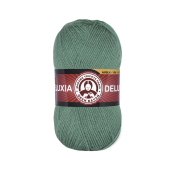 Deluxia (25% шерсть + 75% акрил) 100гр. 270м. №132 Бледно зеленый
