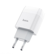 Адаптер HOCO  C73A 2 USB, 2,4A, 10,8W, белый