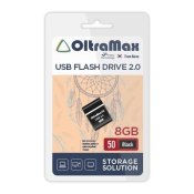 Флеш-карта OLTRAMAX  8GB 50, Mini, USB 2.0, черная