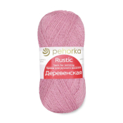 Деревенская (100% шерсть) 100гр. 250м. №125 камелия