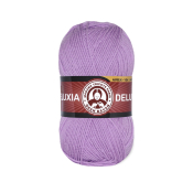 Deluxia (25% шерсть + 75% акрил) 100гр. 270м. №056 Сиреневый