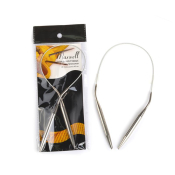 Спицы для вязания круговые на тросике Maxwell D=8,0мм, 40см, металл