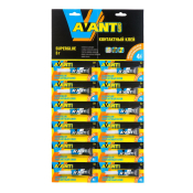 Клей супер "AVANTGARD" 3 г., блистер 12 шт.