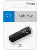 Флеш-карта SMARTBUY 32GB Clue, USB 3.1, чёрная