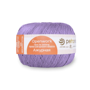 Ажурная (100% мерсеризованный хлопок) 50гр. 280м №022 сирень