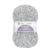 Буклированная (30% мохер + 20% шерсть + 50% акрил) 200гр. 220м №276 перламутр