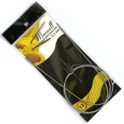 Спицы для вязания круговые на тросике Maxwell D=2,5мм, 80см, металл