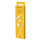 Кабель BOROFONE BX19 Type-C, 1,0м, белый