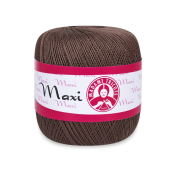 Maxi (100% хлопок) 100гр. 565м. №4655 Темно коричневый Maxi (100% хлопок) 100гр. 565м. №4655 Темно коричневый