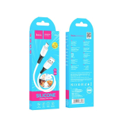 Кабель HOCO X82 MicroUSB, 1,0м, 2,4А, силикон, белый