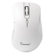 Мышь SMARTBUY SBM-616AG-W, беспроводная, USB, 1600dpi, 6 кнопок, белая