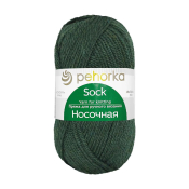 Носочная (50% шерсть + 50% акрил) 100гр. 200м №010 тайга