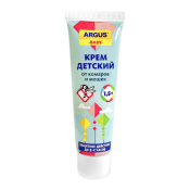 ARGUS BABY Крем детский от комаров, мокрецов, москитов (42мл, от 1,5 лет)