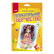 АМК-023 Алмазная мозаика Lori детская 15х20 "Прогулка" (неполное заполнение)