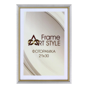 Фоторамка 21x30 Сосна С15 серебро+золото