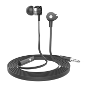 Наушники CELEBRAT D1 внутриканальные, с микрофоном, чёрные