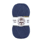 Madame Cotton (49% хлопок + 51% акрил) 100гр. 280м. №011 Тёмно синий