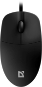 Мышь DEFENDER Azora MB-241, USB, 1200dpi, подсветка, 3 кнопки, чёрная
