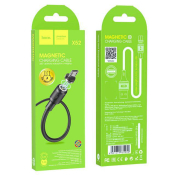 Кабель HOCO X52 MicroUSB, 1,0м, магнитный, чёрный