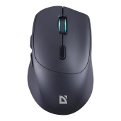 Мышь DEFENDER Effect X MS-095, беспроводная, USB, 1600dpi, бесшумная, чёрная
