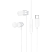 Наушники BOROFONE BM95 Type-C, внутриканальные, с микрофоном, серебро