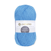 Мерцающая (96% акрил + 4% метанит) 100гр. 430м №015 т.голубой Мерцающая (96% акрил + 4% метанит) 100гр. 430м №015 т.голубой