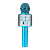 Микрофон WS858 Bluetooth, беспроводной, вокальный, для караоке, с динамиком, в ассортименте