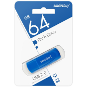 Флеш-карта SMARTBUY 64GB Scout, USB 2.0, синяя