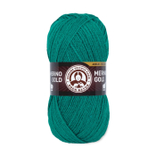 Merino Gold (49% шерсть меринос + 51% акрил) 100гр. 400м. №105 Хвойно зеленый