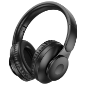Наушники HOCO W45 Bluetooth 5.3, беспроводные, полноразмерные, с микрофоном, чёрные
