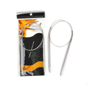 Спицы для вязания круговые на тросике Maxwell D=5,0мм, 60см, металл