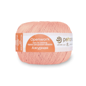 Ажурная (100% мерсеризованный хлопок) 50гр. 280м №068 чайная роза