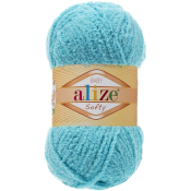 Softy (100% микрополиэстер) 50гр. 115м. №128 св.бирюза