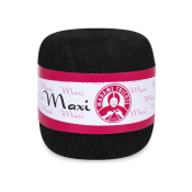 Maxi (100% хлопок) 100гр. 565м. №9999 Чёрный