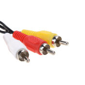 Кабель аудио 5BITES 3RCA - 3RCA, M-M, 3,0м (AC3R-030М)